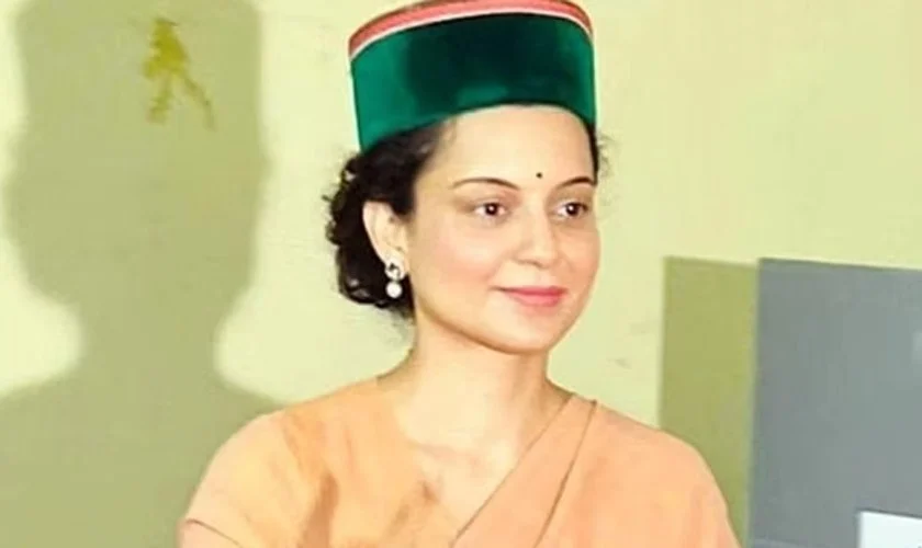 अभिनेत्री कंगनाले जितिन् चुनाव
