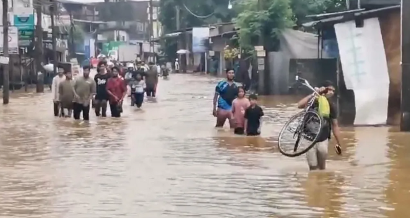 बाढी र पहिरोमा परी कम्तीमा सात जनाको मृत्यु