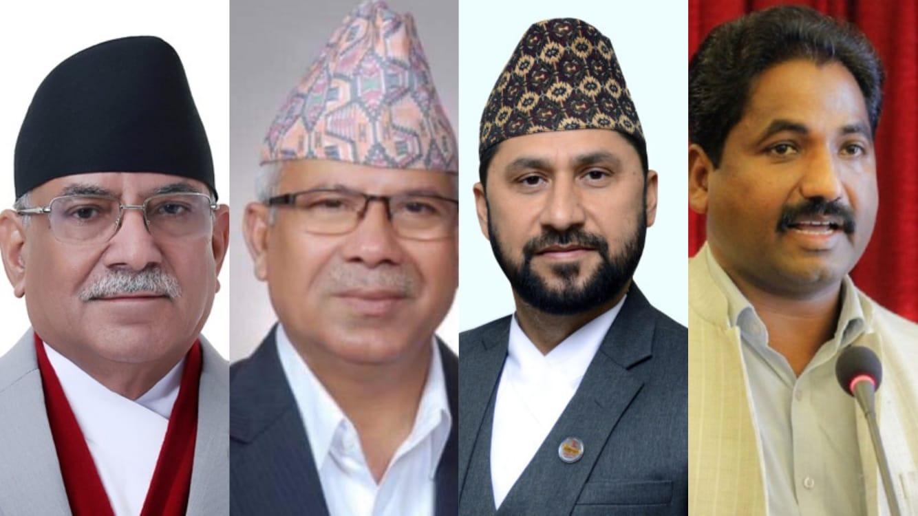प्रचण्डका सारथी अब माधव, रवि र प्रभु
