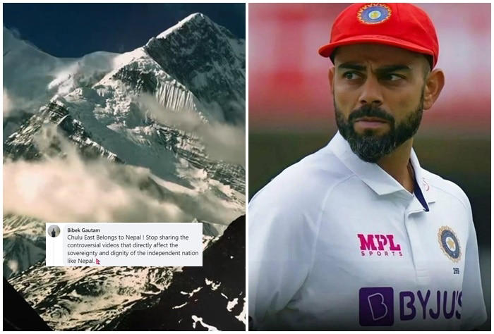 विराट कोहलीले विज्ञापनमा भारतको भन्दै नेपालको हिमाल प्रयोग गरेपछि चर्को आलोचना