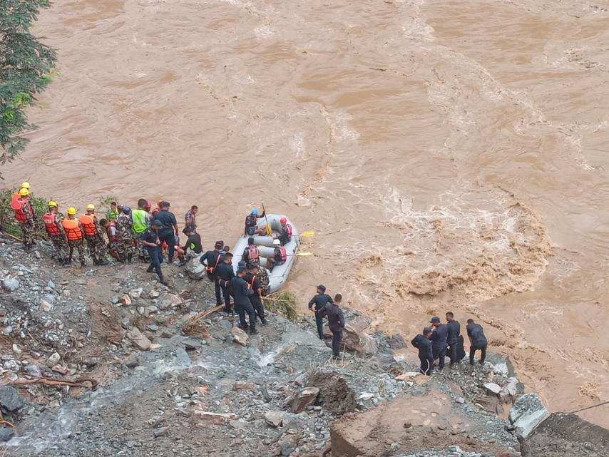५ सय सुरक्षाकर्मीले १५ घण्टा खोजी गर्दा पनि नतिजा शून्य