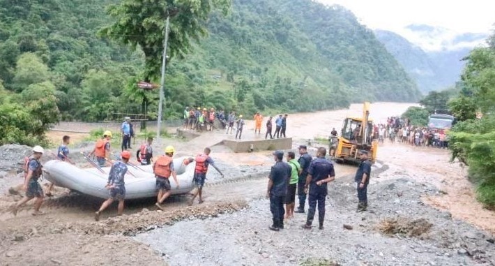 नारायणी नदीमा फेला परेको शव हराएकै बसका यात्रुको भएको पुष्टि