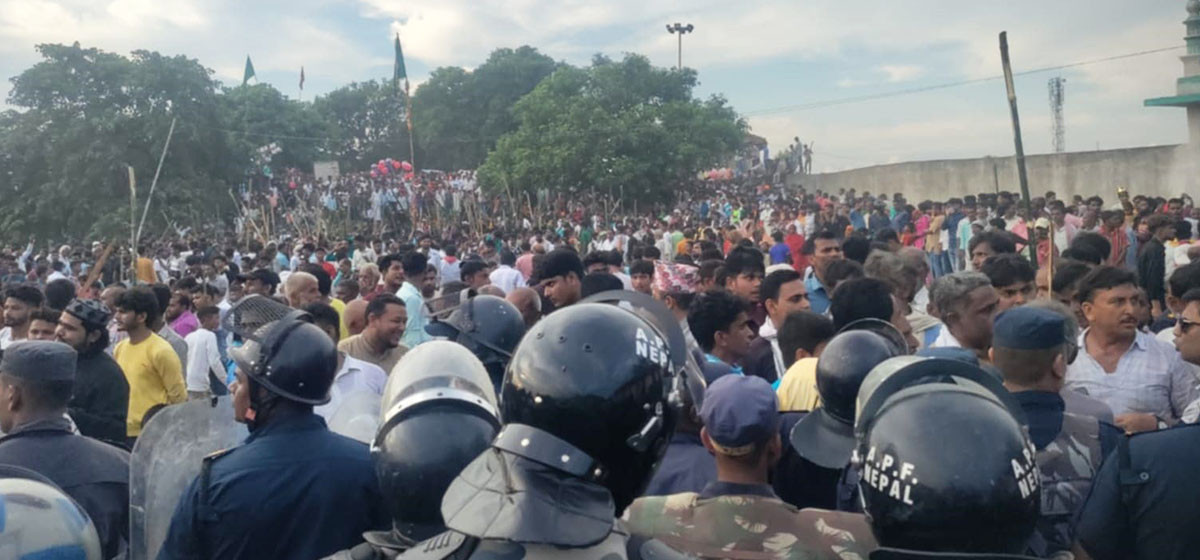 रौतहटमा झडप हुँदा १९ सुरक्षाकर्मी घाइते