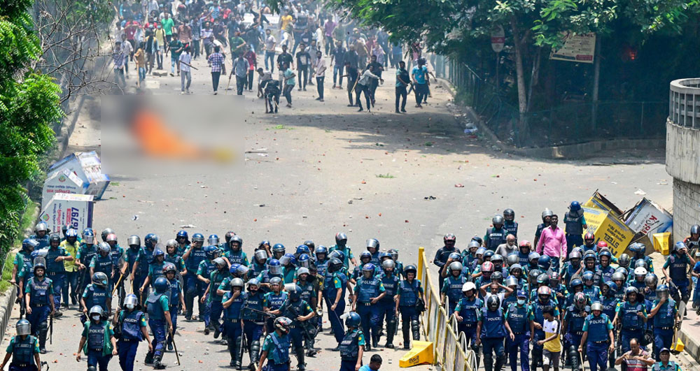 बंगलादेशमा कर्फ्यू घोषणा