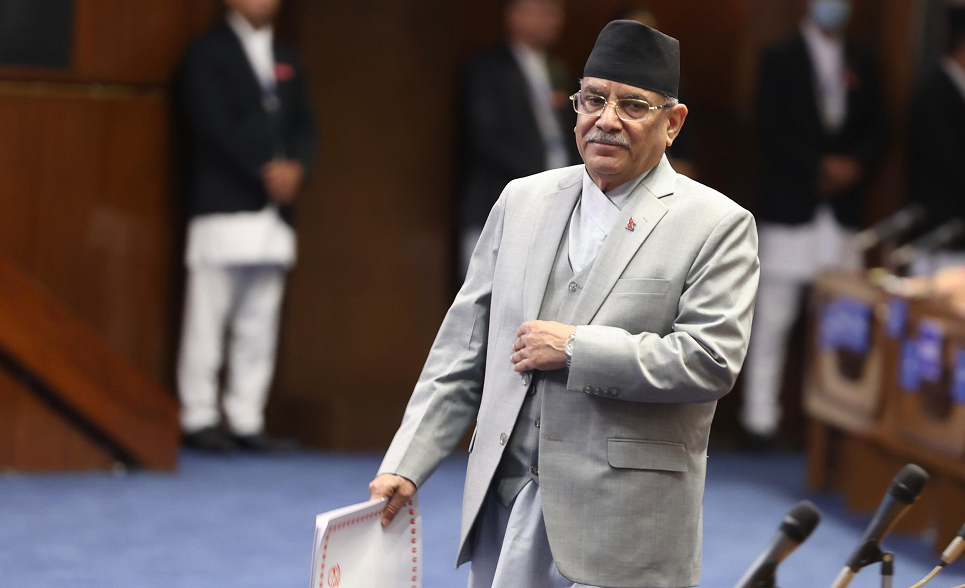 कामचलाउ प्रधानमन्त्री भएपछि प्रचण्डले भने– लडाई जितेजस्तो भएको छ