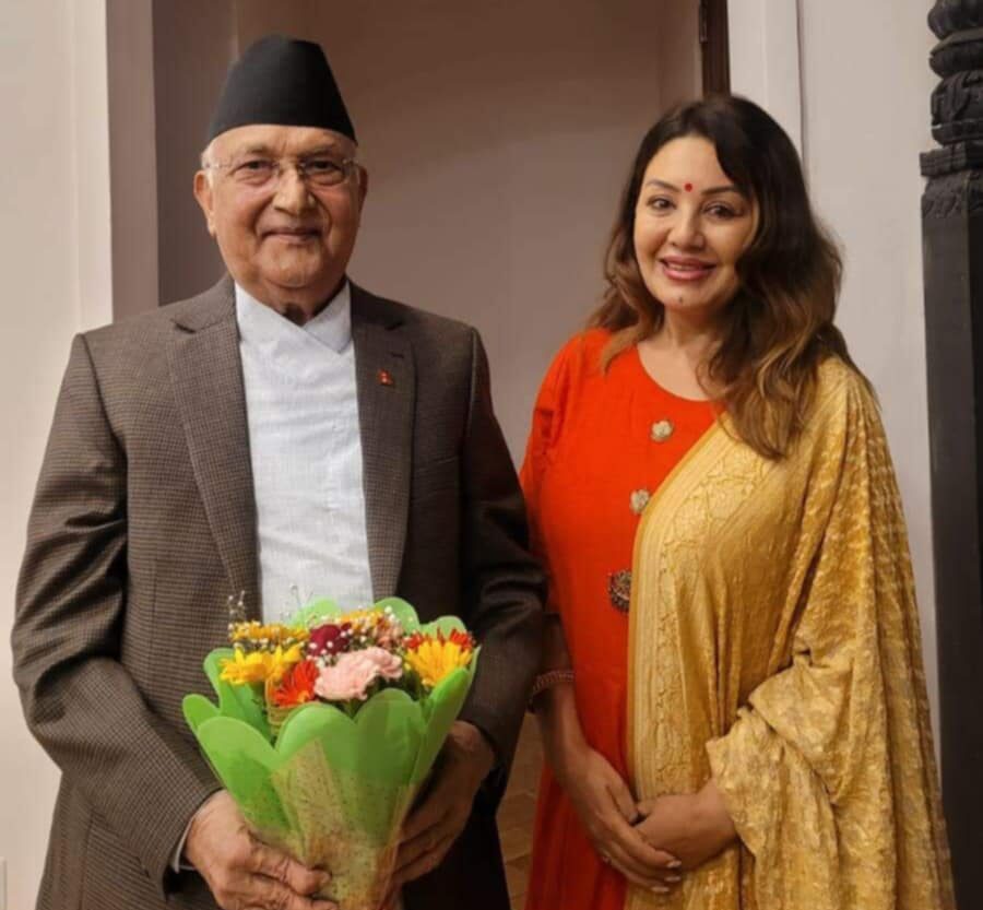 करिश्मा मानन्धरलाई चलचित्र विकास बोर्डको अध्यक्ष बनाउने प्रधानमन्त्री ओलीको तयारी