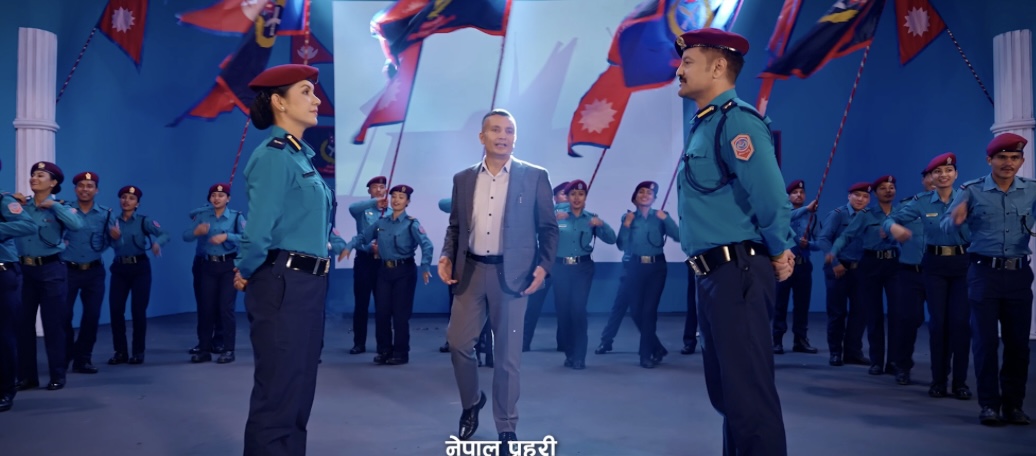 प्रहरी प्रवक्ताले ल्याए प्रहरीको पीडा पोखिएको गीत, रमेश उप्रेतीदेखि प्रकाश सपुतसम्मको अभिनय