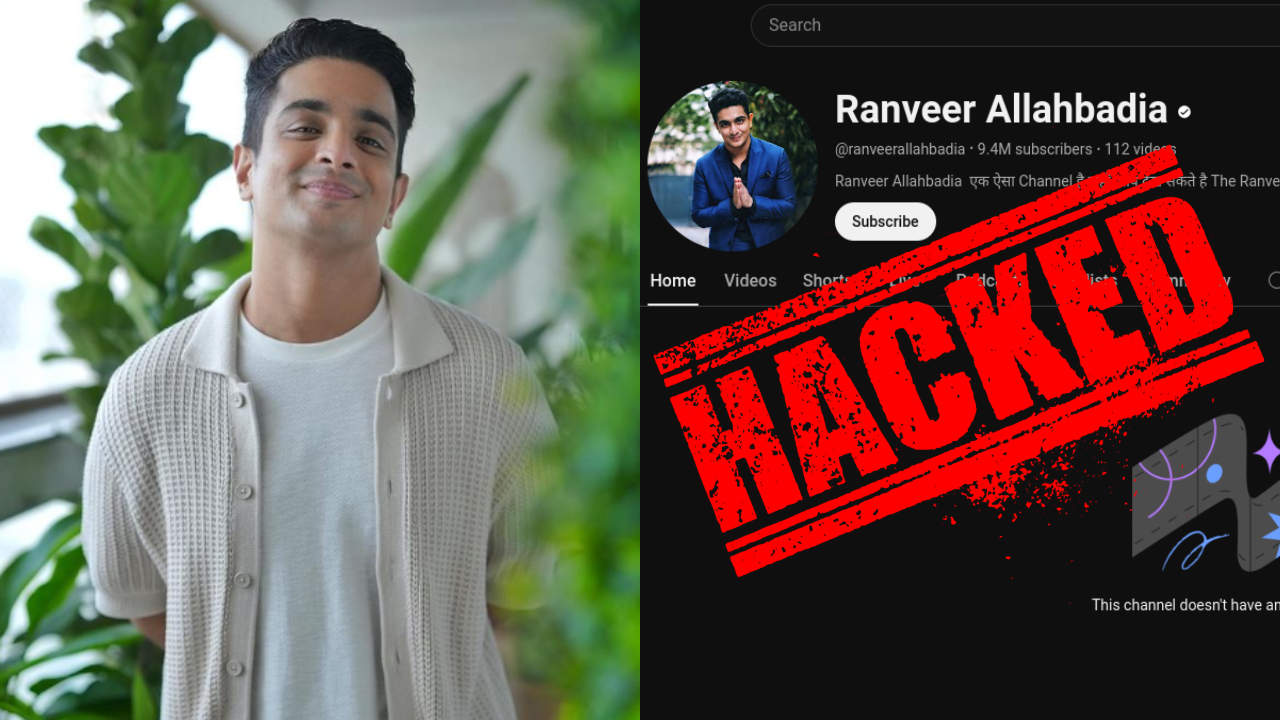 भारतका चर्चित युट्युबर रणवीर अल्लाहबादियाको युट्युब च्यानल ह्याक !