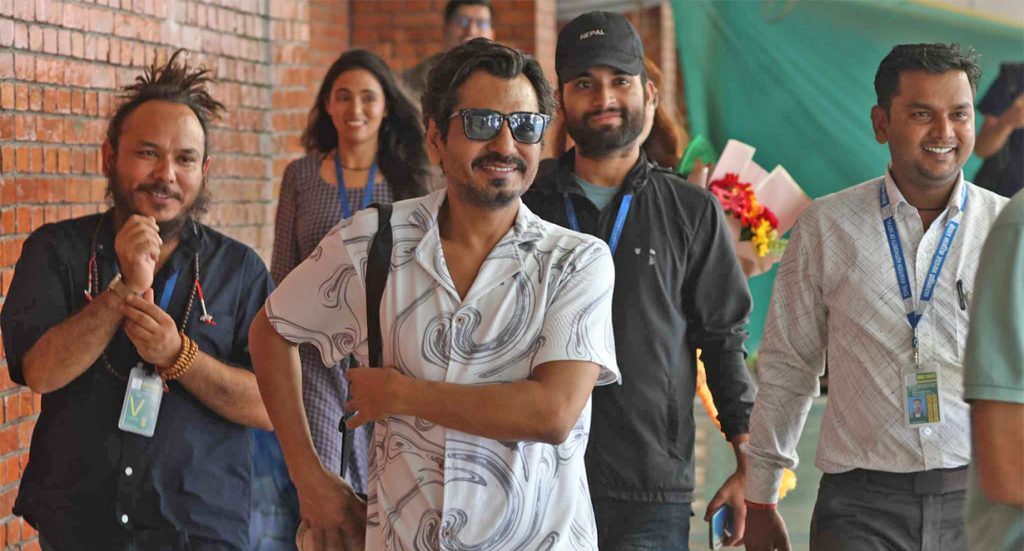 भारतीय अभिनेता नवाजुद्दिन सिद्दिकी काठमाडौंमा