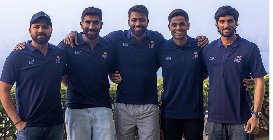 मुम्बई इण्डियन्सले रिटेन गर्यो पाँच खेलाडी