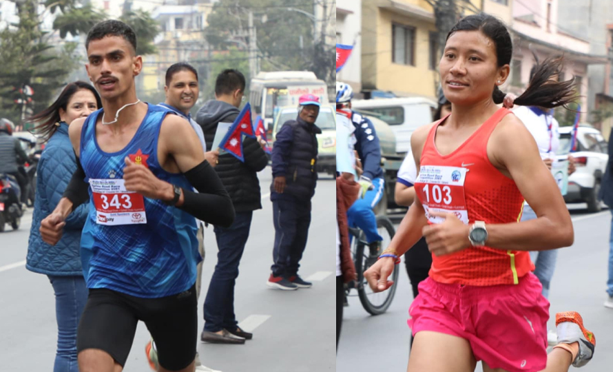 गरिमा रोड रेसमा मुकेश र सन्तोषी पहिलो