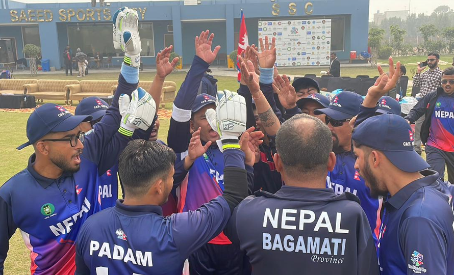 ब्लाइण्ड टी२० विश्वकपको सेमिफाइनलमा नेपालले पाकिस्तानसँग खेल्दै
