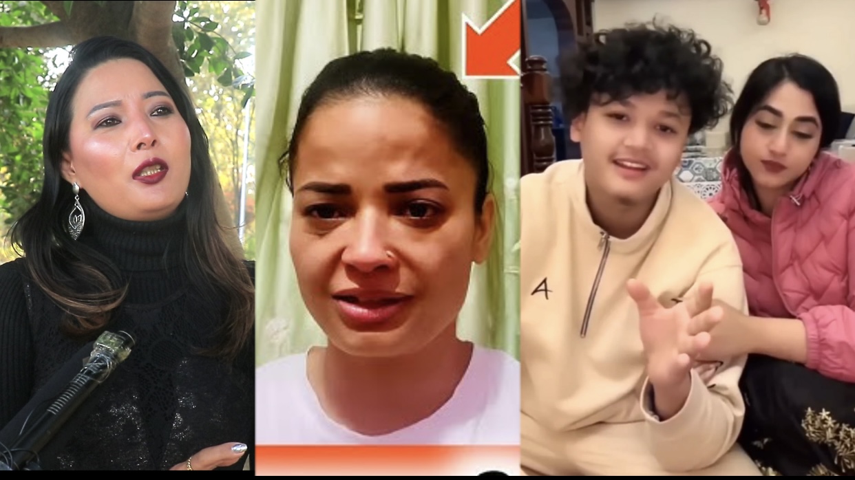 आयुष सिंह ठकुरीको ममीको बहिनि एकाएक मिडियामा