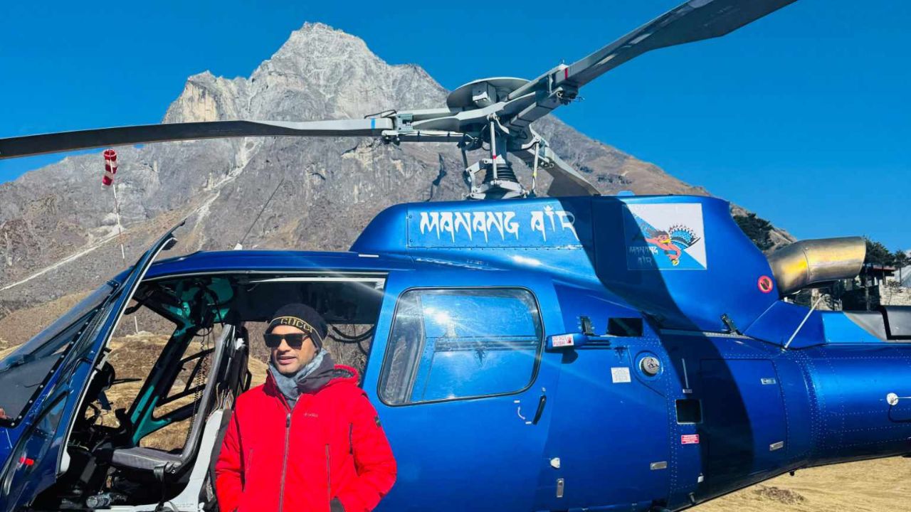 स्वदेश फर्किनुअघि सगरमाथा आधार शिविर पुगे धवन
