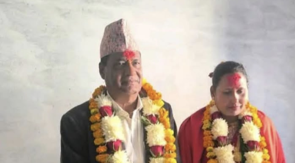 ६५ वर्षको उमेरमा विवाह
