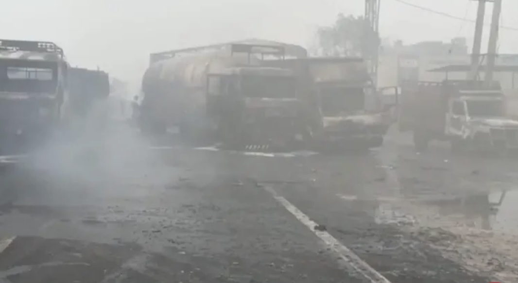 ट्याङ्कर दुर्घटनामा मृत्यु हुनेको सङ्ख्या नौ पुग्यो