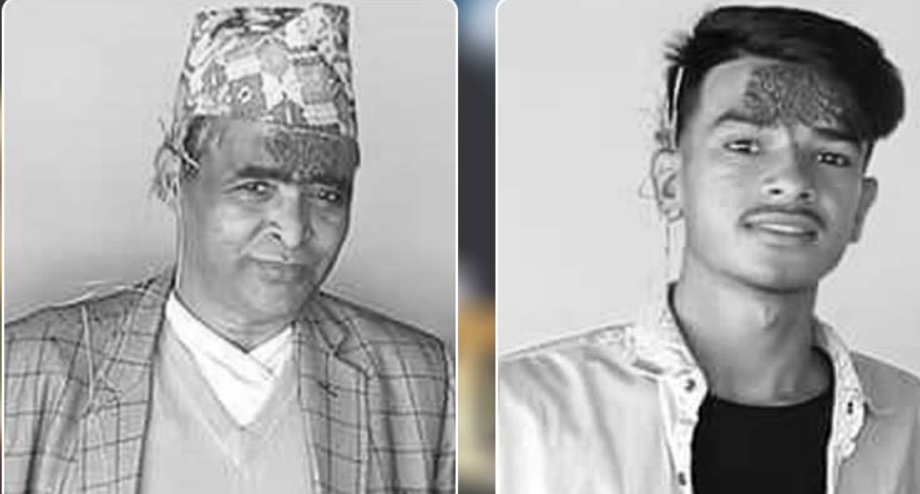 ८१ वर्षीय षडानन्दले दिए छोरा र नातिलाई दागबत्ती