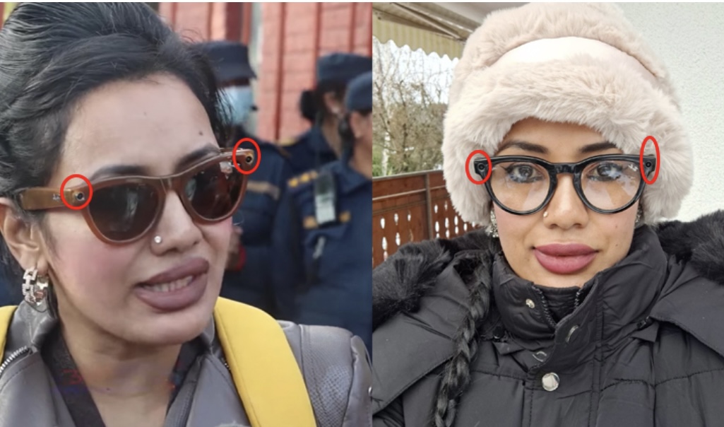 के आशिका तामाङले चस्माबाट भिडिओ खिच्थिन् ?