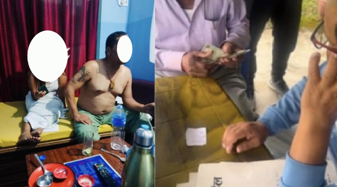वन अधिकृत डिसीको युवती सँगको अर्धनग्न तस्बिर सार्वजनिक