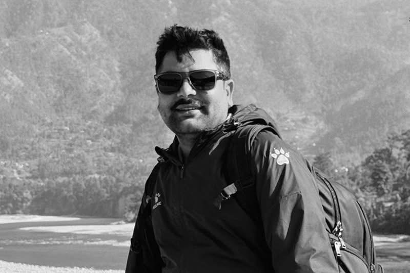 मोटरसाइकल दुर्घटनामा परि लामिछानेको निधन