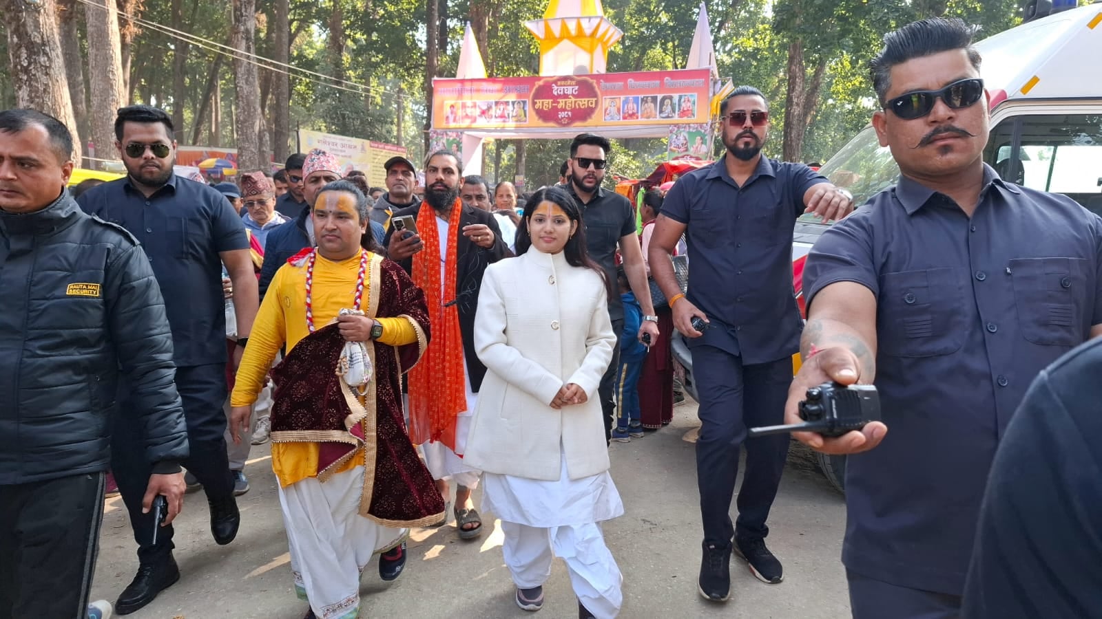 देवघाट महामहोत्सवबाट भक्तजनको मन जितेर फर्किइन् देवी प्रतिभा