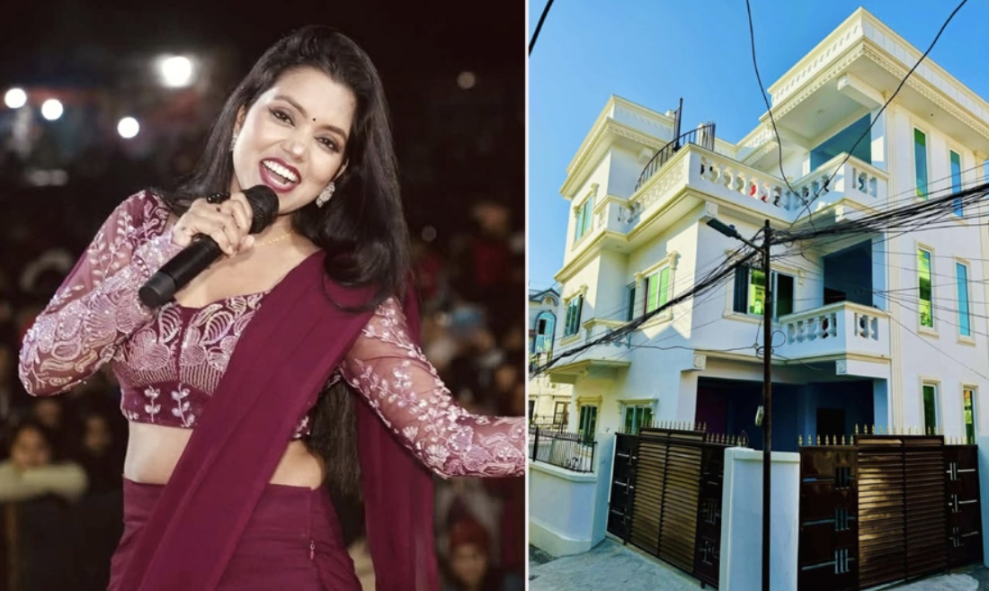 काठमाडौंको भव्य घरमा सरिन् गायिका शान्तिश्री, कति हो मूल्य?