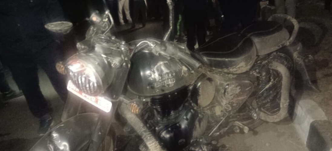 भाइरल रोडमा मोटरसाइकल दुर्घटना हुँदा २ जनाको मृत्यु