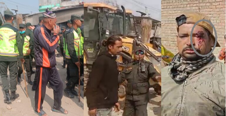 महानगरले डोजर चलाउने क्रममा तीन कवाड मजदुर घाइते