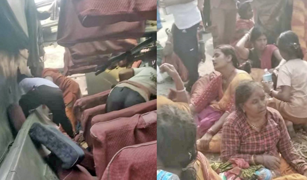 धनुषामा बस दुर्घटना, ३० जनाभन्दा बढी यात्रु घाइते