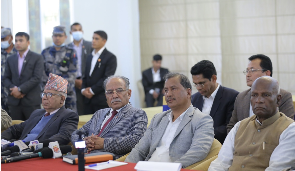 जनताको असन्तुष्टिलाई धमिलो पानी बनाई राजतन्त्र पुनर्स्थापनाको षड्यन्त्र हुँदैछ : मोर्चा