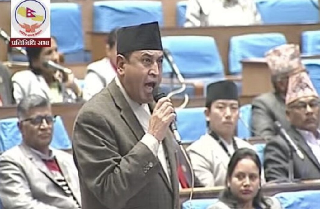 पूर्वराजा ज्ञानेन्द्रले भिडिओ सन्देशमा श्री ५ महाराजधिराज र शाही निशाना प्रयोग गरेको भन्दै कांग्रेस सांसद् खतिवडाको आपत्ति