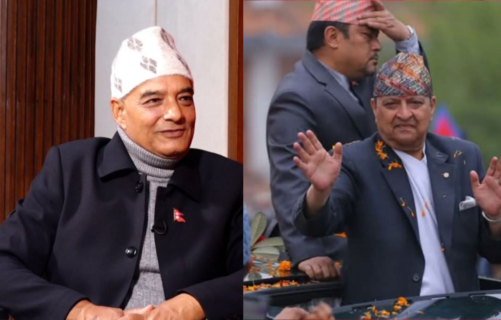 अबको दुई महिनाभित्र गणतन्त्र,संघीयता र धर्मनिरपेक्षता परिवर्तन गराएर राजासहितको हिन्दु अधिराज्य कायम गराउने धवलशमशेरको दाबी