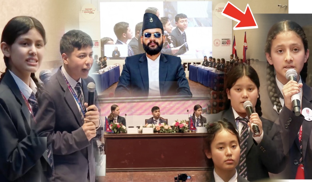 बालेनको नमुना संसदमा बिद्यार्थी नेताहरुको डरलाग्दो भिडन्त, भ्रष्ट नेतालाई जेल हालौ भन्दै जंगिए