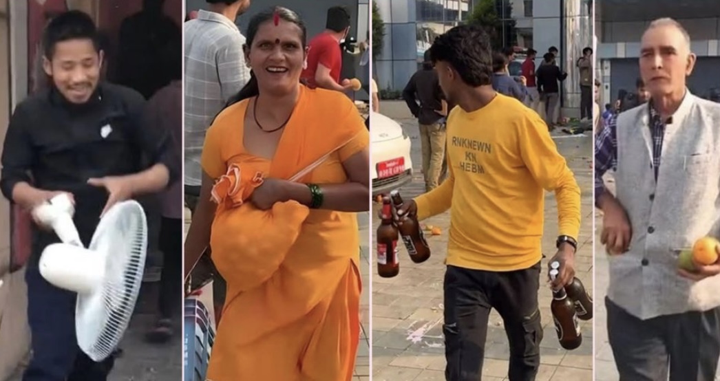 राजा लिन गएकाहरु पाउरोटी लिएर फर्किएपछि