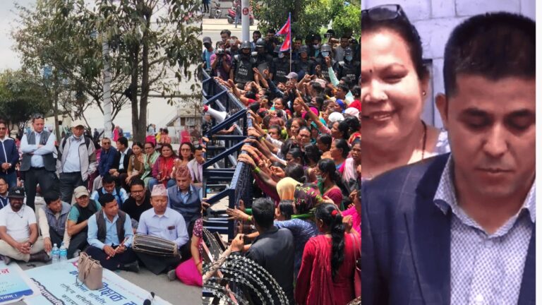 आन्दोलनमय बन्दै काठमाडौं, शिक्षकपछि निजामती कर्मचारीहरुले दिए चेतावनी