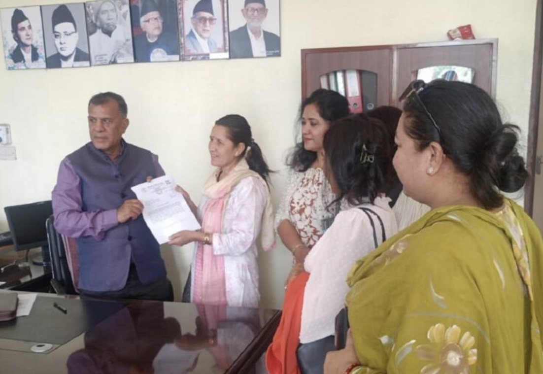 कांग्रेसनिकट महिला संघका २० केन्द्रीय सदस्यले बुझाए सामुहिक राजीनामा