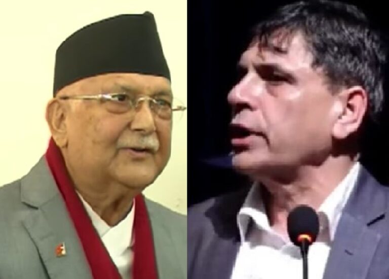 देश डुबाएर पनि ओलीलाई नाम चाहिएको छ, ‘आई लभ यू केपी बा’ भन्न एक लाख सडकमा आउँदैछन् रेः महासचिव भुसाल
