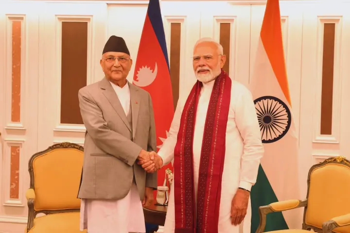 ओलीसँगको भेटपछि नेपाली भाषामै लेखे मोदीले– भेटघाट फलदायी रह्यो