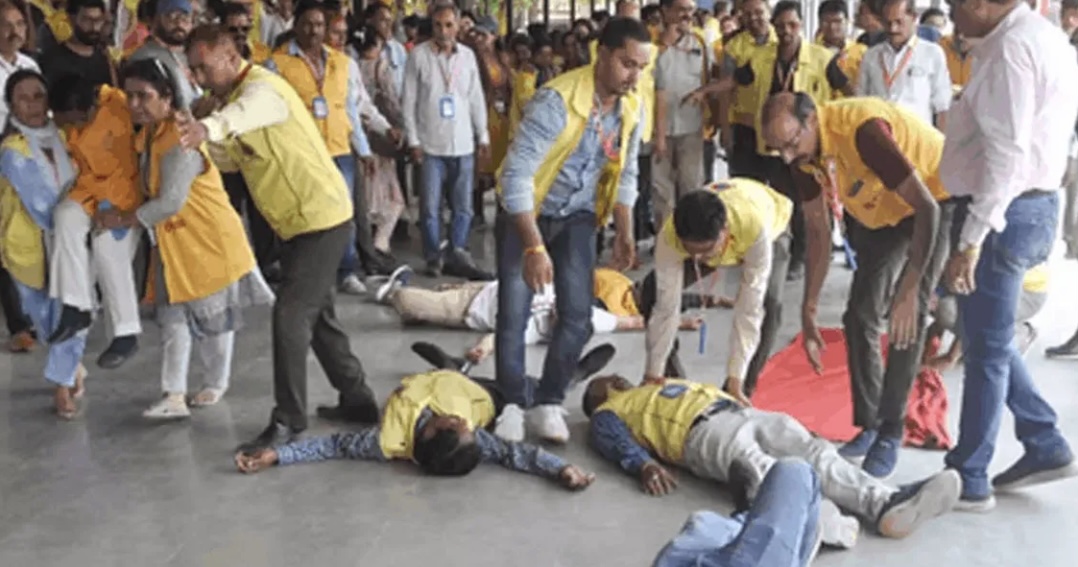 भारतले दिन थाल्यो आफ्ना नागरिकलाई ज्यान जोगाउने तालिम