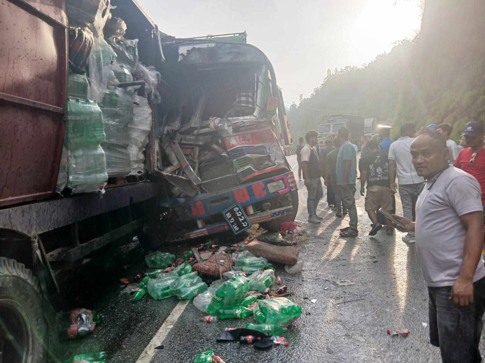 भरतपुरमा यसरी भयो सवारी दुर्घटना