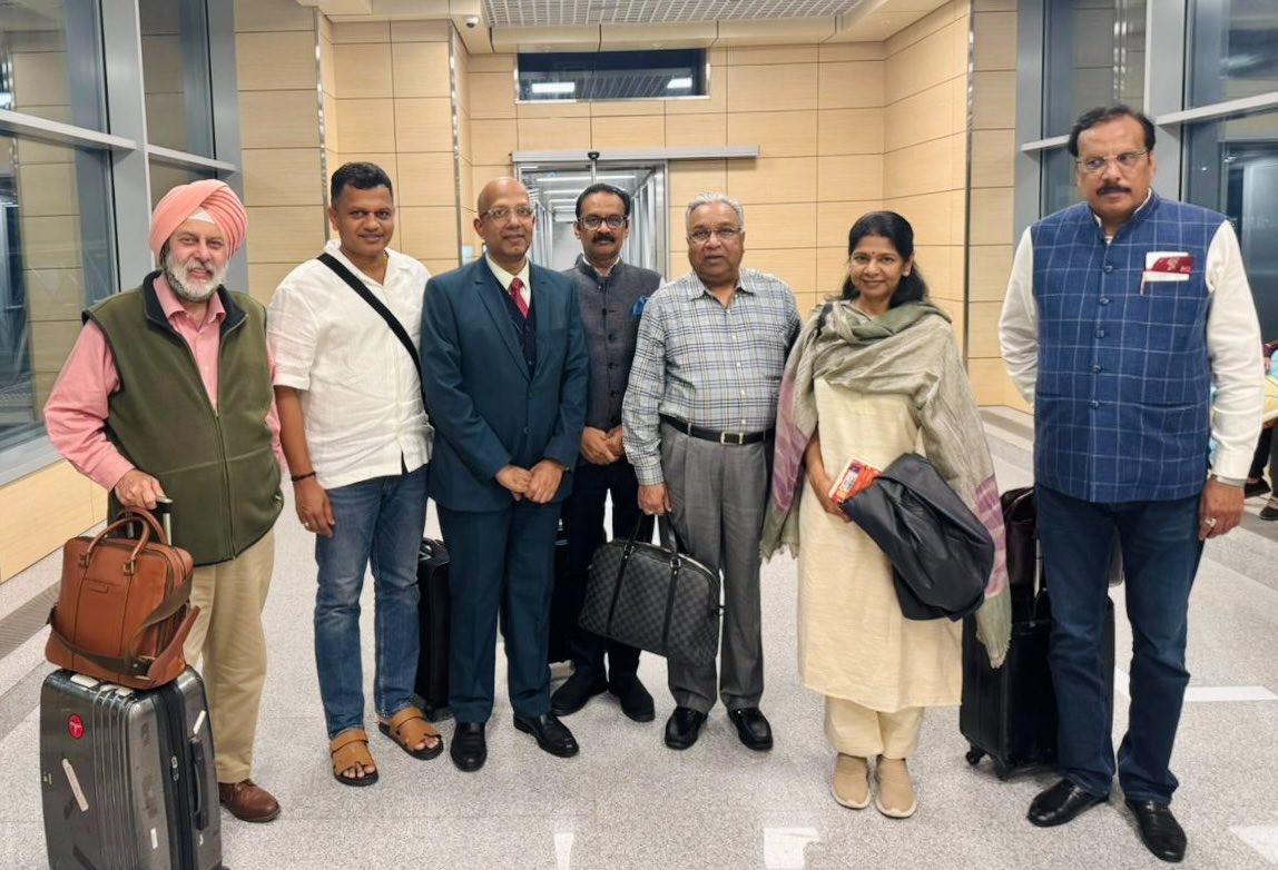 भारतीय प्रतिनिधिमण्डल चढेको विमान अवतरण गर्ने क्रममा मस्को विमानस्थलमा ड्रोन आक्रमण