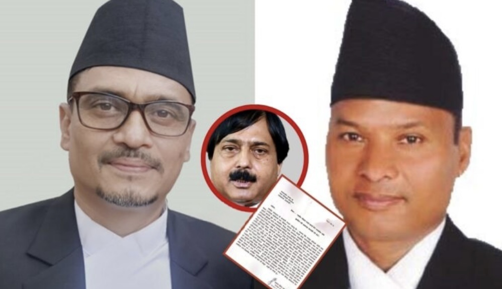 युवराज पौडेल सफलले दिए अफताब आलमलाई सफाइ दिने न्यायाधीशद्वयलाई कारबाहीको माग गर्दै न्याय परिषद्मा उजुरी