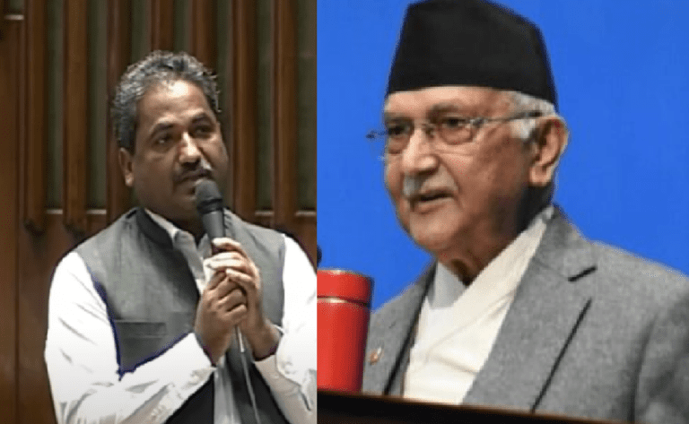 काठमाडौं नियन्त्रणमा लिनु भन्ने प्रधानमन्त्रीको अभिव्यक्ति आपत्तिजनक, तत्काल फिर्ता लिनुपर्छ : प्रभु साह