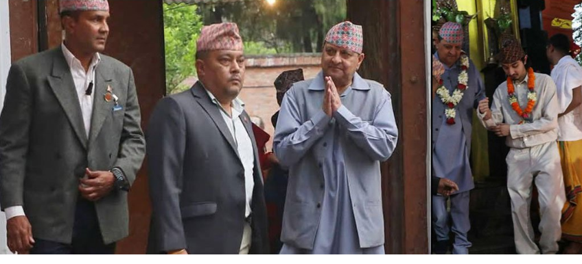 हजुरबुबा ज्ञानेन्द्रसँगै किन नारायणहिटी पुगे हृदयेन्द्र शाह ?