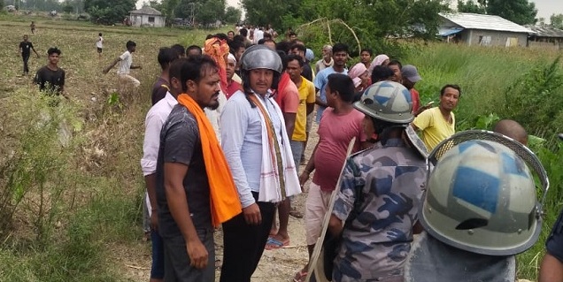 सर्लाहीमा गोली चल्दा इन्स्पेक्टर सहुत तीन जना घाइते