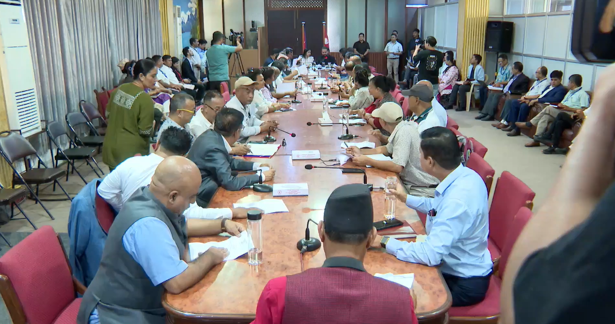 एक मिनेटमा सकियो काठमाडौँ महानगरको कार्यपालिका बैठक