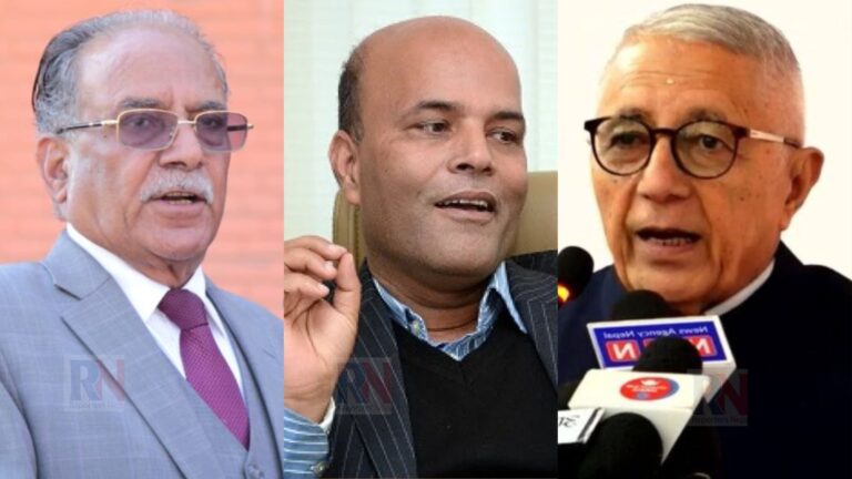 प्रचण्ड र शेखरको भेटवार्तामा अमरेशकुमार सिंहपनि सहभागी भएको खुलासा