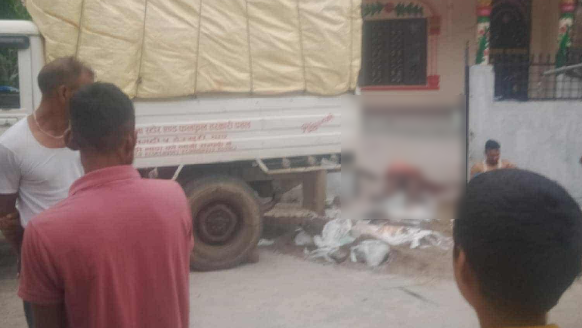 आफ्नै गाडी ब्याक भएर च्यापिँदा युवकको मृत्यु