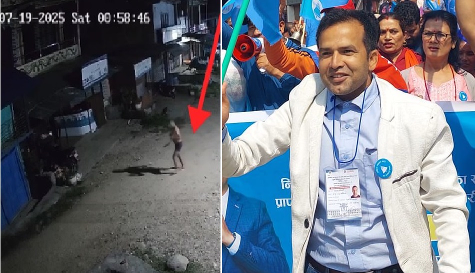मापसे गरेर खुँडा देखाउँदै ताण्डव मच्चाउने तनहुँका रास्वपा नेता लौडारी प्रहरी हिरासतमा