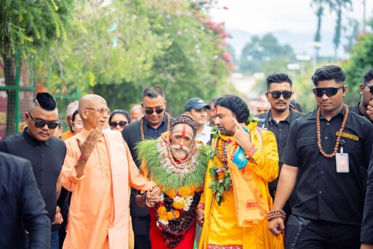 नेपाल आइपुगे कालीबाबा , भोलिबाट वनकालीमा महायज्ञ सुरू हुँदै